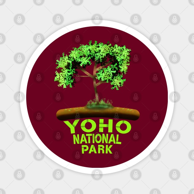 Yoho National Park Magnet by MoMido